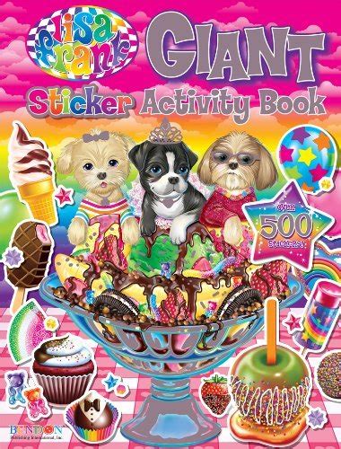 Bendon Lisa Frank Giant Sticker Activity Book by Bendon Publishing ...