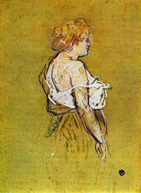 Standing Dancer 1890 By Henri De Toulouse Lautrec Artchive