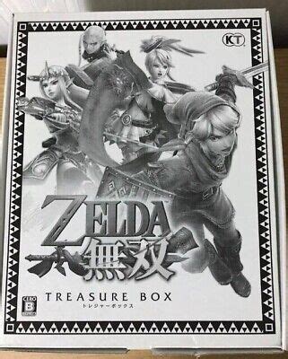 Wii U Zelda Musou Treasure Box Limited Hyrule Warriors Complete