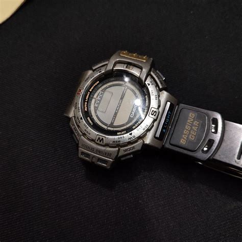 Rare Vintage Casio Protrek Prt Triple Sensor Men S Fashion Watches