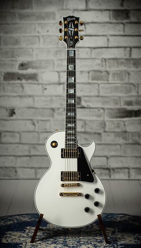 Gibson Les Paul Custom Alpine White Reverb