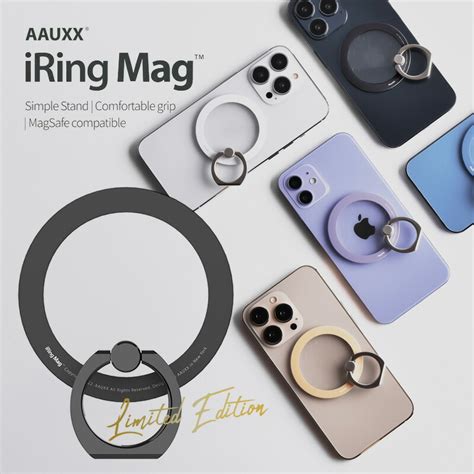 【楽天市場】【max2000円offクーポン】aauxx 正規品 Iring Mag アイリング マグ 限定カラー Magsafe対応 マグセーフ リング スマホリング バンカーリング