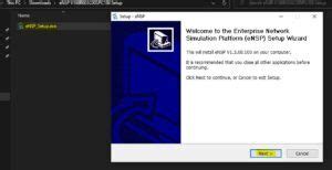 How To Install HUAWEI ENSP Network Simulator