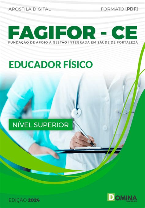 Apostila Concurso FAGIFOR CE 2024 Educador Físico