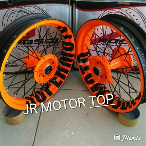 Jual Velg Supermoto KLX D Tracker 150 Mini Ring 14 Asli Cat Di Lapak JR