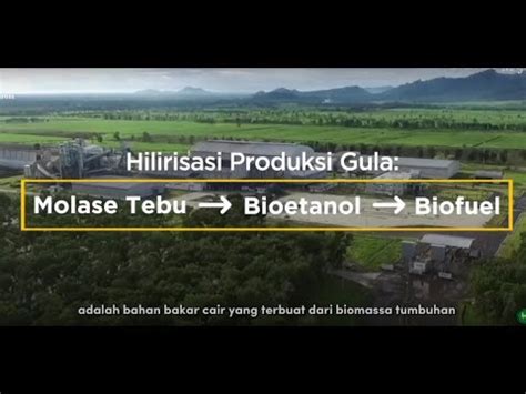 Industri Bioetanol Dari Bahan Baku Molase Tetes Tebu Studi Kasus