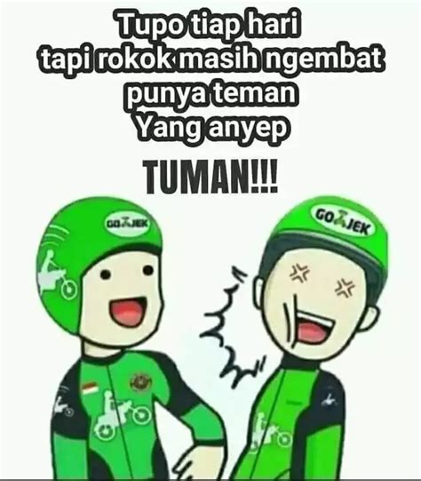 8 Meme Kocak Tingkah Ojol Yang Ngeselin Tapi Lucu Isinya Keresahan