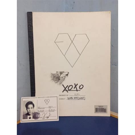 Jual PRELOVED ALBUM EXO OFFICIAL XOXO KOREAN VER ALBUM PHOTOCARD