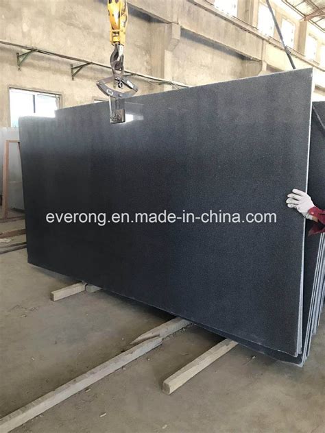 China Big Grain Impala Black G Padang Granite Slabs China G