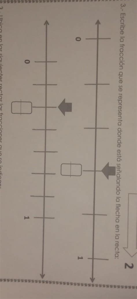 Escribe La Fracci N Que Se Representa D Nde Est Se Alando La Flecha En