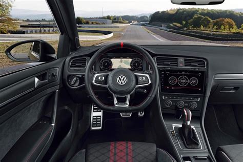 The Interior Of The New Volkswagen Golf Gti Tcr Changing Lanes