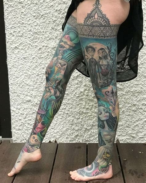 Discover Tim Burton Tattoo Sleeve Latest In Cdgdbentre