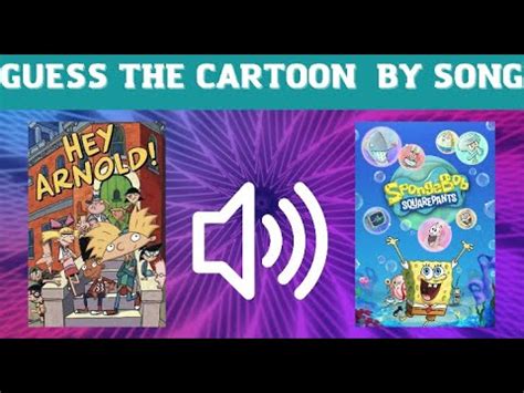 Guess The Cartoon By Theme Song Quiz Game YouTube