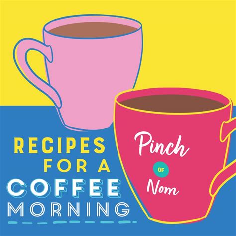 Recipes for a Coffee Morning - Pinch Of Nom Slimming Recipes