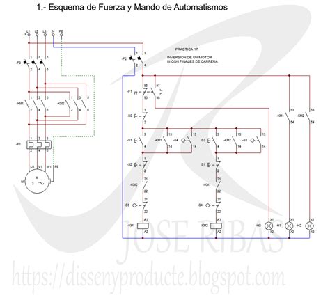 Motor Trif Sico Inversi N Con Finales De Carrera Ejemplo Did Ctico