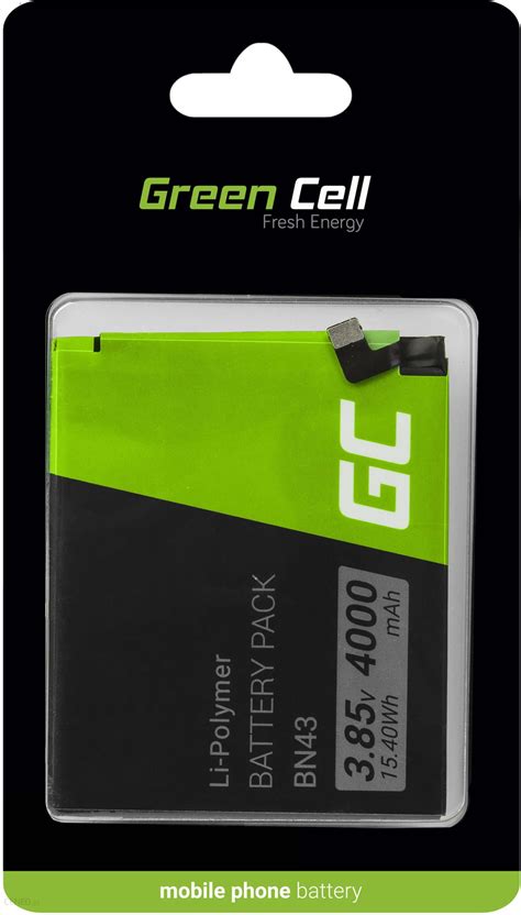 Bateria Green Cell Bateria Bn Do Telefonu Xiaomi Redmi Note X