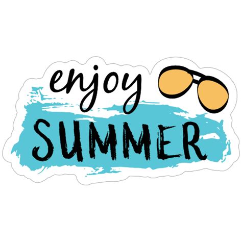 Download High Quality transparent stickers summer Transparent PNG Images - Art Prim clip arts 2019