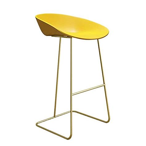 Tabouret de Bar Nordique Haut Écologique Coussin Siège PP Stable