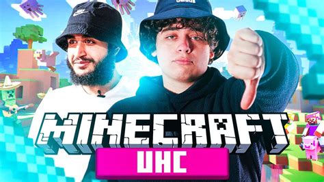 ON SE FAIT DÉCHIRER EN UHC RUN AVEC BIBI SUR MINECRAFT YouTube