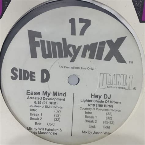 Lighter Shade Of Brown Hey DJ Funkymix 17 C D 12 FATMAN RECORDS