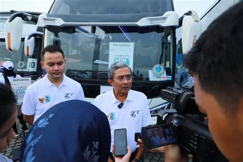 Dukung Mudik Asyik Bersama Bumn 2024 Pertamina Berangkatkan Ribuan