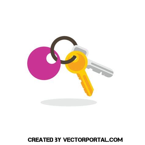 Couple Of Keys Image Royalty Free Stock Svg Vector