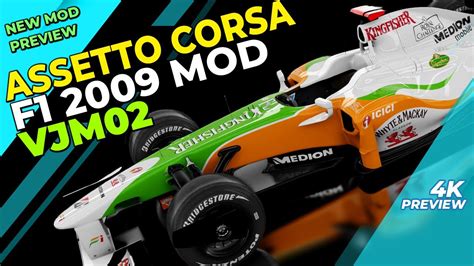 Assetto Corsa F1 2009 Mod VJM02 Preview YouTube