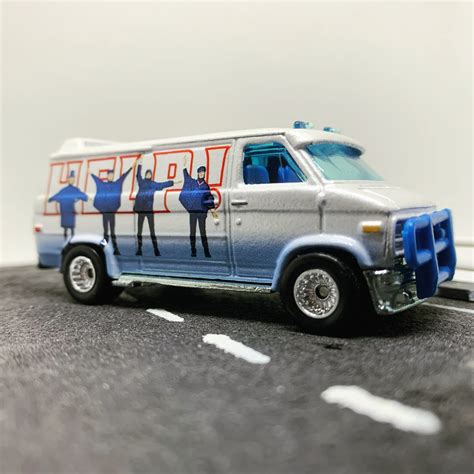 Julian S Hot Wheels Blog Custom Gmc Panel Van Pop Culture The Beatles Help