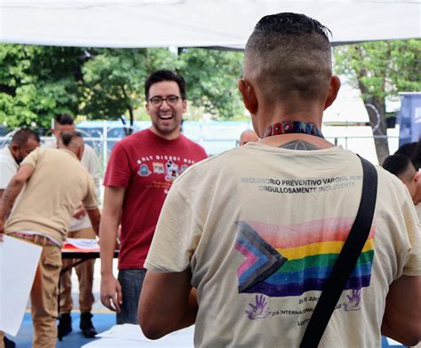 Marcha LGBTQI en Reclusorio Norte así es el orgullo en prisión