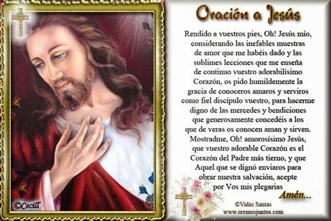 Santoral Cat Lico Diversas Oraciones A Jes S