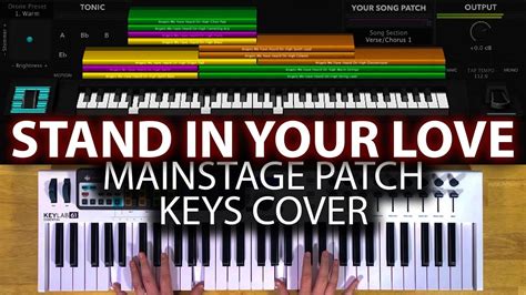 Stand In Your Love Mainstage Patch Keyboard Cover Josh Baldwin Youtube