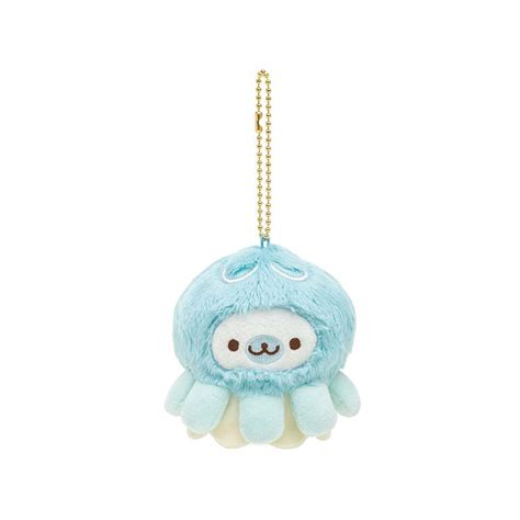 Plush Keychain Kurage Mamegoma I Love Fuyofuyo Meccha Japan