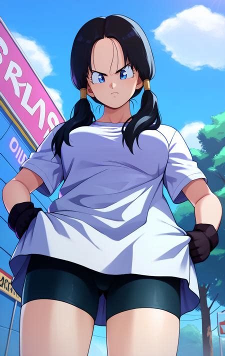 Ai Art Model Videl Dragon Ball Nsfw Sfw Sdxl Lora Pony Pixai