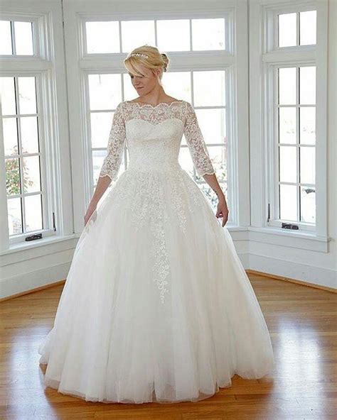 Belted Empire Waist Plus Size Wedding Dress W Soutage Lace And Pearls 2598070 Weddbook