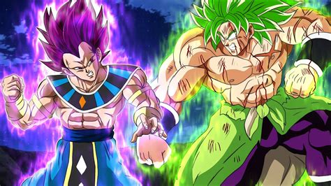 God Of Destruction Vegeta Gets Angry And Erases Broly Dragon Ball