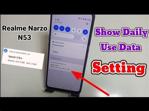 Realme Narzo N53 Me Daily Used Data Show Kaise Kare How To Show Net