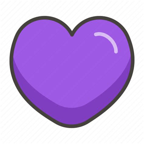 0 Result Images Of Purple Heart Icon Png Png Image Collection