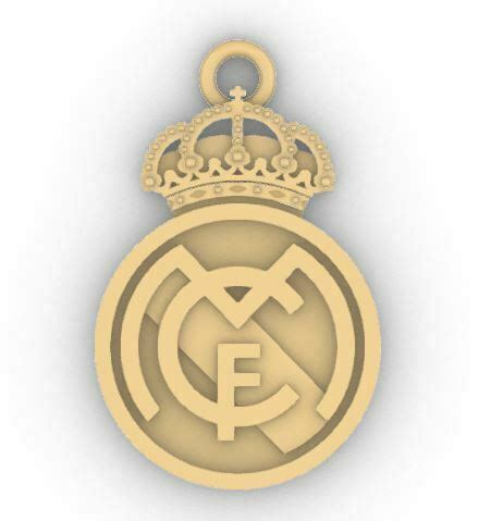 Archivo Stl Escudo Real Madrid Dise O De Impresora D Para Descargar