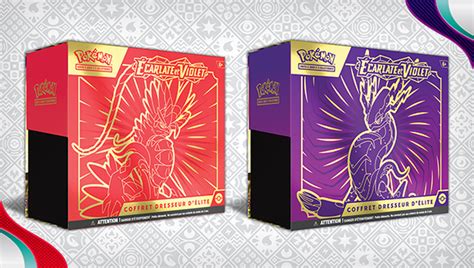 Jcc Pokémon Coffret Dresseur Délite Écarlate Et Violet Pokemonfr