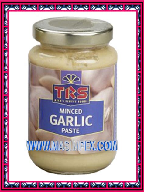 Trs Garlic Paste G Knoblauch Paste Trs Or Shan