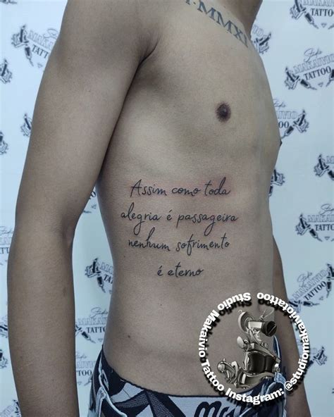 Tattoo Frase Delicada Studio Makaivio Tattoo Whatsapp