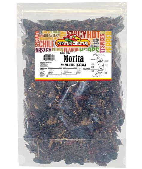 Toluca Foods Inc Chile Morita Pepitos Chilitos Chile Morita 5lb Bag