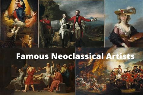 8 Most Famous Neoclassical Artists