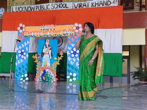 Independence Day Celebration 2023 2024 Lucknow Public School Gomtinagar