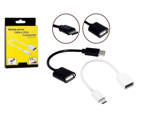 Cabo Otg Adaptador Tipo C Pendrive Para Celular Controle De Jogos