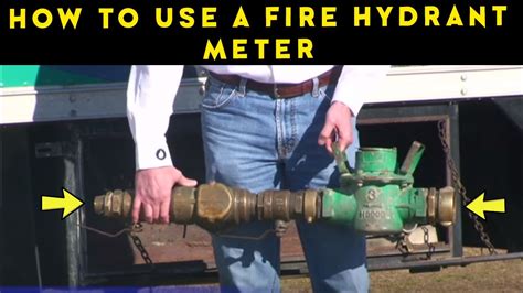 How To Use A Fire Hydrant Meter Aka Construction Meter To Get Water