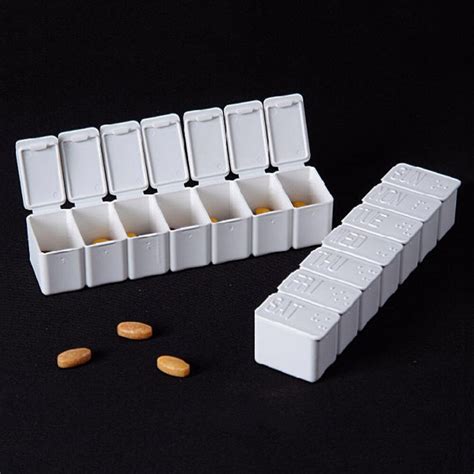 7 Grids 7 Days Weekly Pill Case Medicine Tablet Di Vicedeal