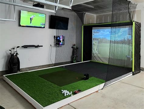 Golf Simulator Design Ideas Planner Home Golf Simulator Indoor Golf