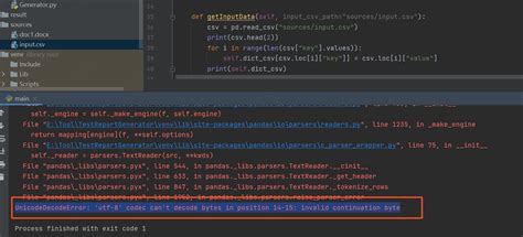 Python Unicodedecodeerror Utf Codec Can T Decode Bytes In