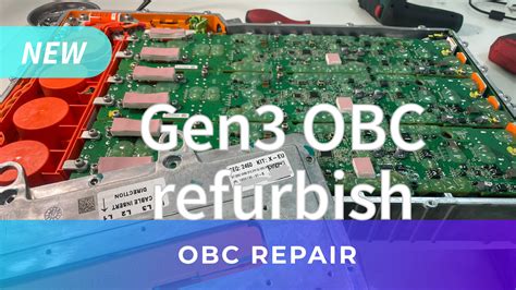 What Is OBC Tesla GEN3 3PH OBC Refurbish EV Clinic